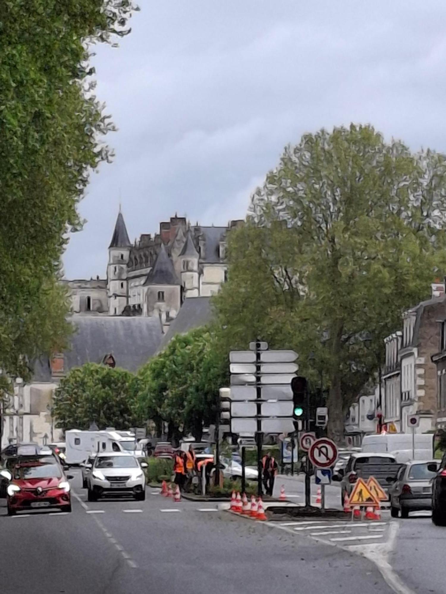Escale Au Pied Du Chateau Amboise Kültér fotó